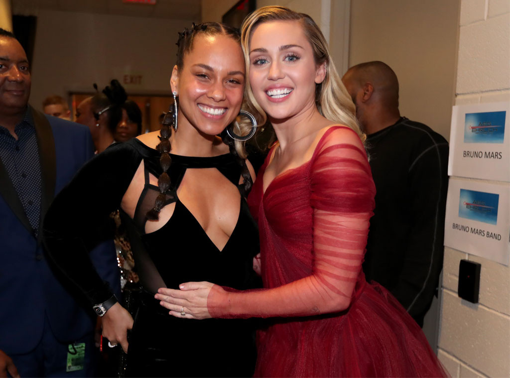 Alicia Key, Miley Cyrus 